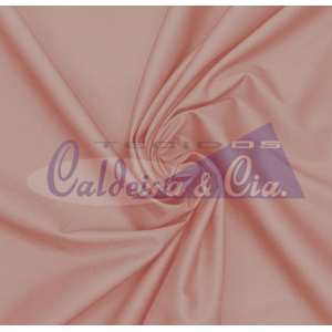 Tecido Tricoline Silky Lisa cor - 2035 (Rosa Antigo)